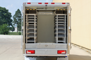 Shelving and Storage for Straight Truck Model