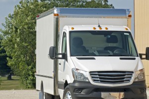 Service Body Truck - Front view
