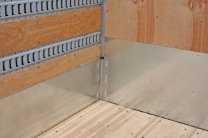 Galvanized Scuff Plate