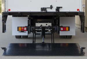 Tuckunder Liftgate - Powdercoated Wedge Plateform