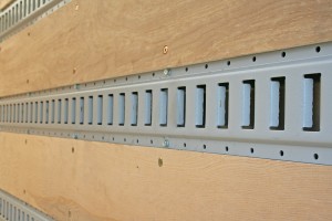 E Track - Recessed in Plywood  